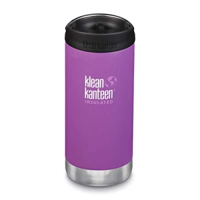 Abbildung von Klean Kanteen Unisex Erwachsene TKWide VI Trinkflasche, Berry Bright (matt), 355ml