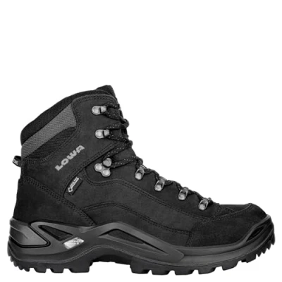 Abbildung von Lowa Renegade MID Alpin/Bergstiefel, Herren, Größe: 49.5, Tiefschwarz Schuhe