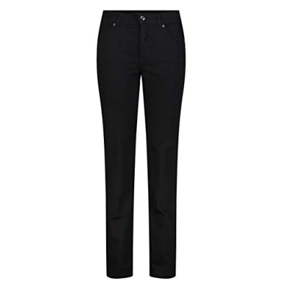 Abbildung von MAC Jeans Melanie Straight Leg, Damen, Größe: 36x34, Schwarz