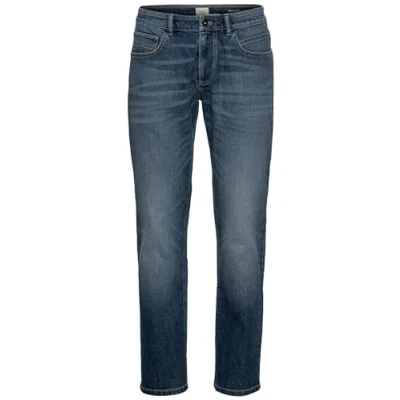 Abbildung von camel active Herren Woodstock Relaxed Fit Denim mit Stretch Jeans, Ocean Blue, 33W / 30L
