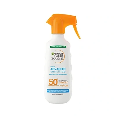 Abbildung von Garnier Ambre Solaire Advanced Sensitive Schutzspray Ceramide Protect SPF50+, 270 ml