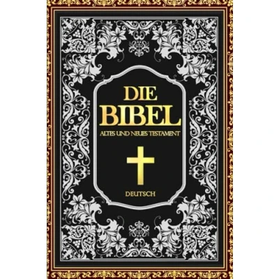Abbildung von Die Bibel Schwarz Christian heilige Katholische Altes und Neues Testament texte für christen