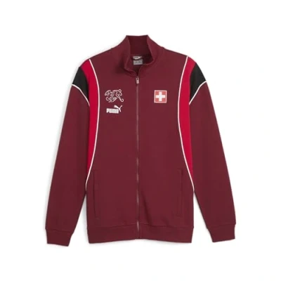 Abbildung von Puma Switzerland SFV Track Jacket Nationalmannschaft, Herren, Größe: Small, Team regal red/fast red
