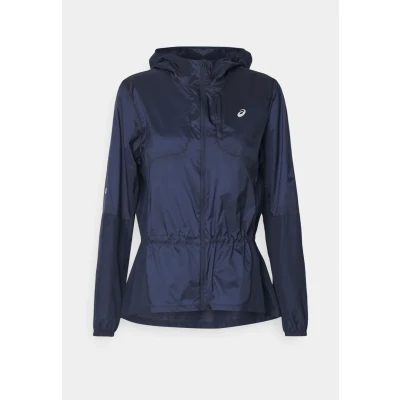 Abbildung von Asics Packable RUN Jacket Laufjacke, Damen, Größe: Large, Blue expanse