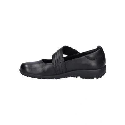 Abbildung von Josef Seibel Charlotte Slipper blackblack, Damen, Größe: 38, black Leder