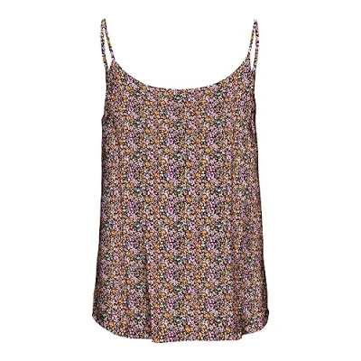 Abbildung von VERO MODA Damen Vmeasy Singlet R1 WVN Ga Top, Radiant Yellow/AOP:Cille, M EU