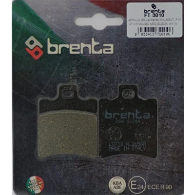 Abbildung von Brenta Bremsbeläge Organische Motorrad für Aprilia, Benelli, Beta, Garelli, Gilera, Honda, Malaguti