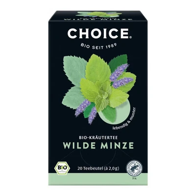 Abbildung von CHOICE Wilde Minze Bio Tee 40 g