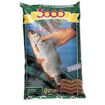 Abbildung von Sensas 3000 Lockfutter Gros Gardons (1kg) Grundfutter