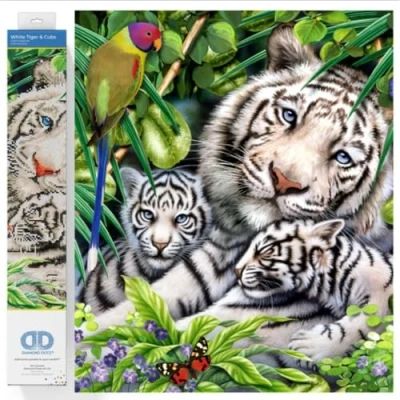 Abbildung von Diamond Dotz 52 X cm White Tiger