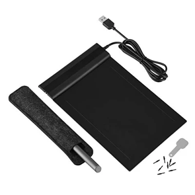 Abbildung von S640 Grafiktablett, 6x4 Zoll Grafiktablett 8192 Druckstufen Digitales Stifttablett, Kompatibel mit Den Meisten 2D , 3D und Videosoftware