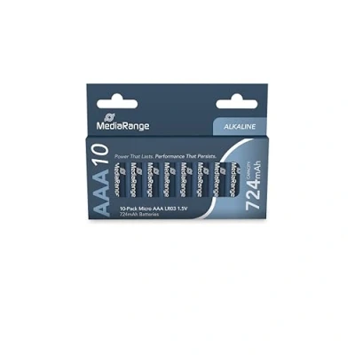 Abbildung von MEDIARANGE Premium batterie Alkaline AAA LR03 1.5V 10 pack
