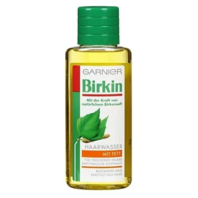 Abbildung von Garnier Haarwasser, mit Fett, Haarkur für trockene Haare Birkenwasser, beschleunigt das Haarwachstum, Birkin, 1 x 250 ml