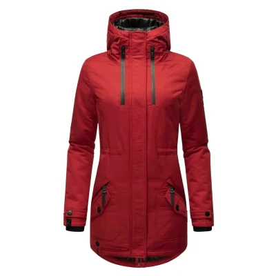 Abbildung von Navahoo Avrille II Wintermantel, Damen, Größe: XS, Blood red