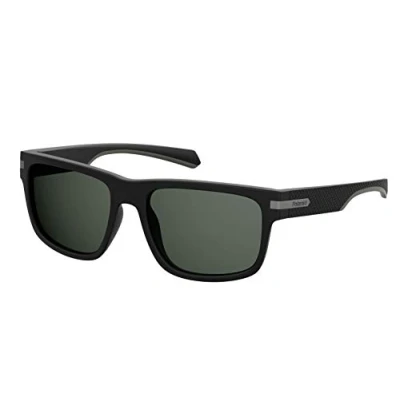 Abbildung von Polaroid Unisex Erwachsene PLD 2066/S Sonnenbrille, Schwarz (MTT Black), 56