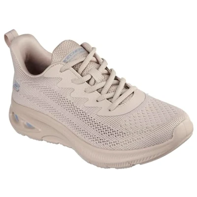 Abbildung von Skechers Damen BOBS Unity Sleek Waves, Hellbrauner Strick, 39 EU