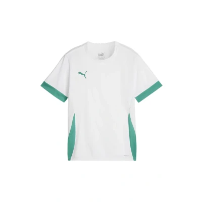 Abbildung von Puma Teamgoal Matchday FußballTrikot für Kinder, Größe: 128, Weissgruengruen