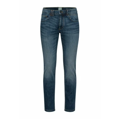 Abbildung von camel active Jeans Slim Fit, Herren, Größe: 42x32, Dark indigo