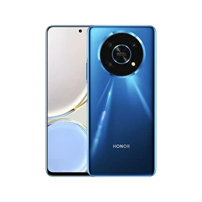 Abbildung von HONOR Magic4 Lite 5G, Smartphone ohne Vertrag, 6.81 Zoll Android Handy, 120Hz LCD, 6 GB RAM + 128 GB, 4800 mAh mit 66W SuperCharge, 64 MP Kamera, Snapdragon 695 (Blau)
