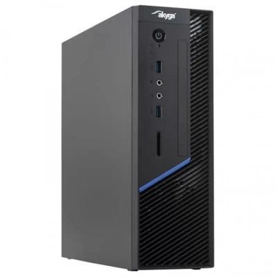 Abbildung von AKYGA SFF Gehäuse AK 202 01BK für Nettop Computer/Multimedia Zentrum/USB 3.0 / SD/DVD Slim/Keningston/ohne PSU