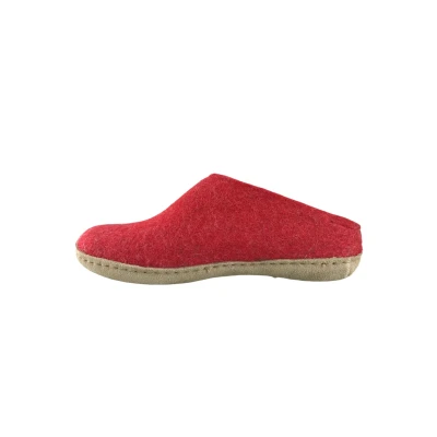Abbildung von Glerups OPEN Pantolette flach, Größe: 38, Red Schuhe