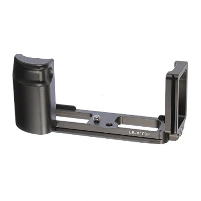 Abbildung von QR Vertikal L Bracket Hand Griff Halterung für Fuji Fujifilm x100F Kamera Zubehör Passform Arca Swiss Stativ Kopf