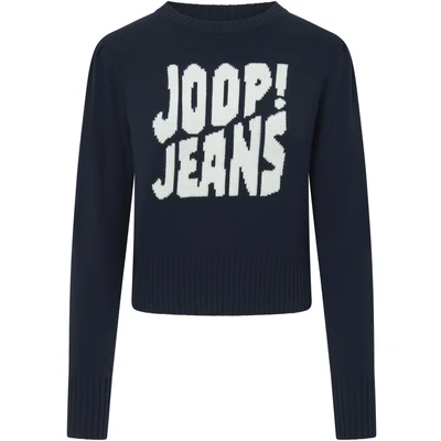 Abbildung von Joop Jeans Strickpullover &quot;Kali&quot;, mit Raffung an den Schultern