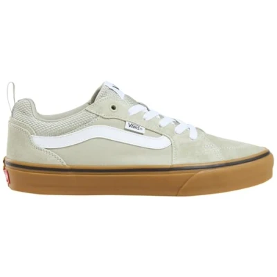 Abbildung von Vans Filmore Herren Sneaker, Veloursleder Leinen Khaki Gummi, 44 EU