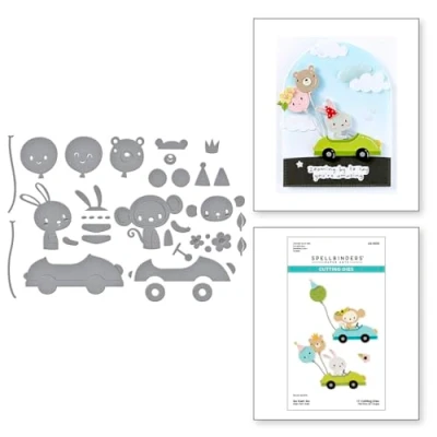 Abbildung von Spellbinders Go Kart Etched Dies (S4 1400)
