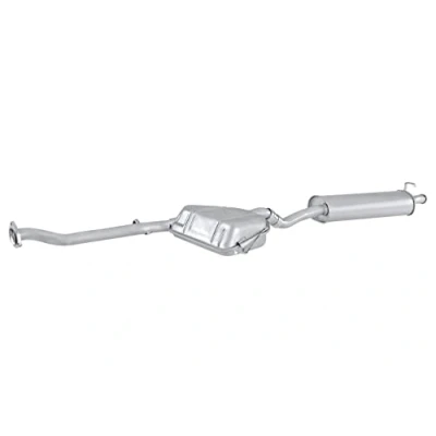 Abbildung von HELLA 8LD 366 028 801 Endschalldämpfer hinten mit Anbauteilen FIAT: Tipo Schrägheck