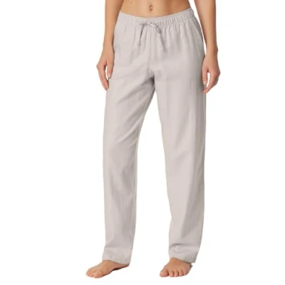 Abbildung von Schiesser MIX Relax WEB Nachtwäsche Hose, Damen, Größe: 4XL, Off white