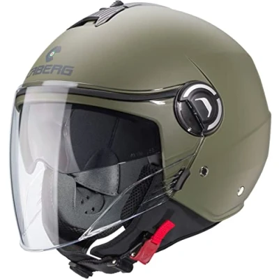 Abbildung von Caberg Riviera V4 X Jethelm, grün matt, L (59/60)