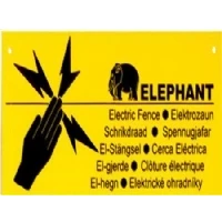 Abbildung von Elefant Advarselsskilt