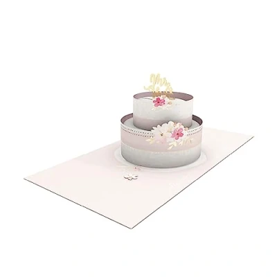 Abbildung von Grafik Werkstatt Pretty Pop Up Karte dreidimensional Zur Hochzeit alles Liebe
