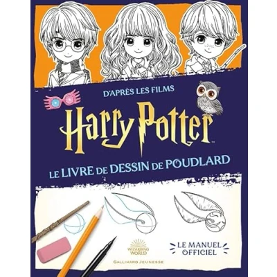 Abbildung von Harry Potter Le Livre de dessin Poudlard