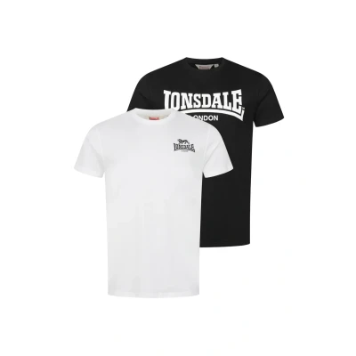 Abbildung von LONSDALE Herren T Shirt normale Passform Doppelpack YARNBROOK