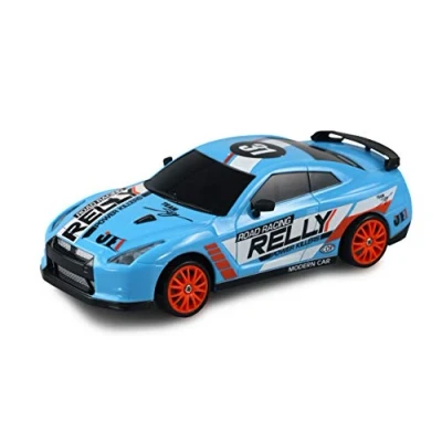 Abbildung von Amewi RC Auto Drift Sport Car 1:24 blau, 4WD 2,4 GHz RTR