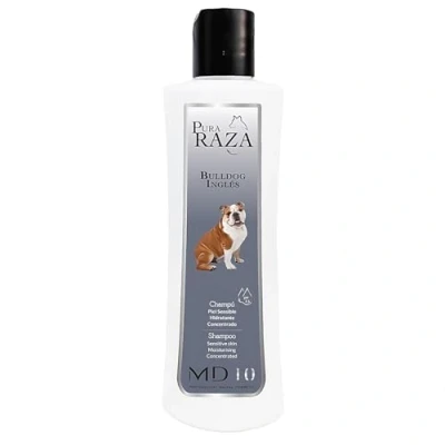 Abbildung von MD10 Hundeshampoo gegen Geruch Shampoo für Hunde juckreiz fellpflege Bulldogge Englisch sensitiv Vegan und biologisch abbaubar 300ml