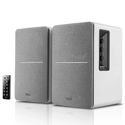 Abbildung von Edifier® R1280DB 2.0 Regal Lautsprecher (Bluetooth, 42 W, Digital und Analogeingänge, Fernbedienung)