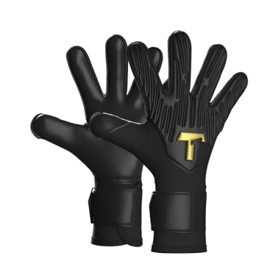 Abbildung von T1TAN Rebel 2.0 Black Out Junior Torwarthandschuhe Kinder Die Handschuhe für und Fußball Größe 5