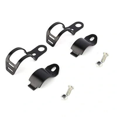 Abbildung von Motorrad Blinker halterung,Tbest Simson S51 Blinkerhalter,Halter Für Universal 43Mm,Blinkerhalter Motorrad,Scheinwerferhalter Motorrad,Blinkerhalterung,1Pair Metal Blinkerhalterung 30