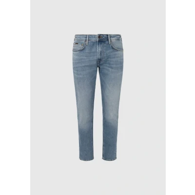 Abbildung von Pepe Jeans Herren Stretch Tapered PM207390 Jeans, Blue (Denim MN5), 28W / 32L
