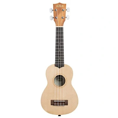 Abbildung von KALA KA 15S S Satin Mahogany Spruce Top Soprano Ukulele, with Bag (UB S)