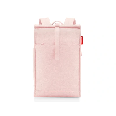 Abbildung von reisenthel urban rolltop backpack twist blush urbaner und stylischer Rucksack, modernes Design, geräumiger Rucksack für Freizeit, Arbeitsweg City Trip