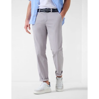 Abbildung von EUREX by BRAX Chinos Baumwoll Stretch Hose Jim hellgrau