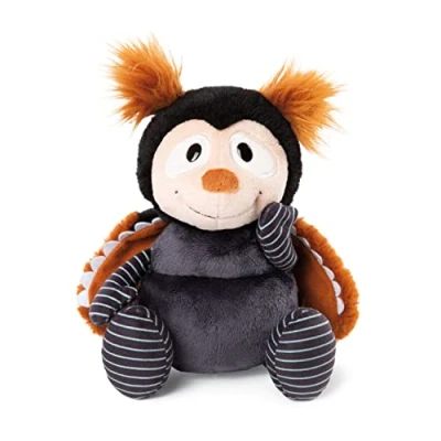 Abbildung von NICI Kuscheltier Maikäfer Bille 20 cm Stofftier aus weichem Plüsch, niedliches Plüschtier zum Kuscheln und Spielen, für Kinder &amp; Erwachsene, 48774, grau