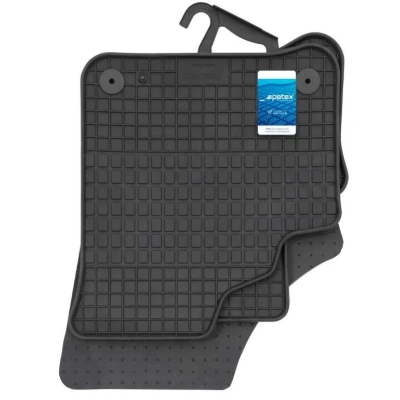 Abbildung von PETEX 81611 Gummimatten passend für MII Electric ab 09/2019 schwarz 4 teilig