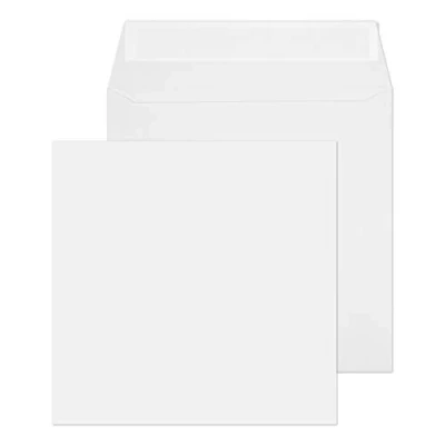 Abbildung von Blake Purely Everyday 0140PS Quadratsicher Briefumschläge Haftklebung Weiß 140 x mm 100g/m² 500 Stück