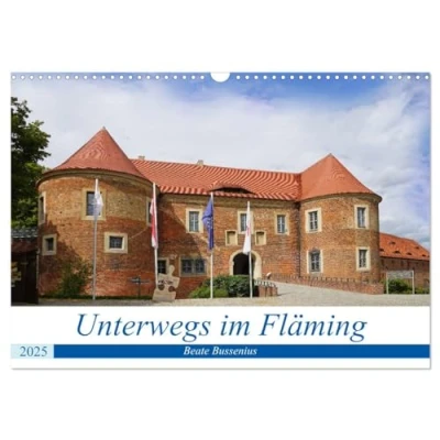 Abbildung von Unterwegs im Fläming (Wandkalender 2025 DIN A3 quer), CALVENDO Monatskalender
