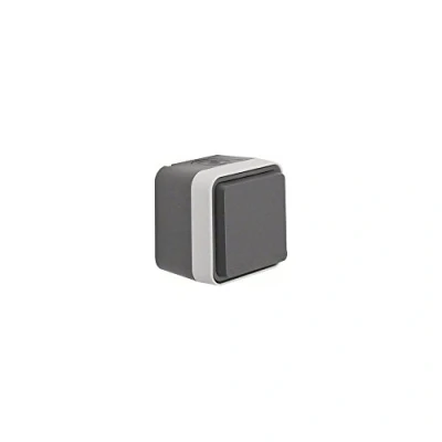 Abbildung von Berker 47403515 AP Steckdose SCHUKO Grau, Lichtgrau 1x